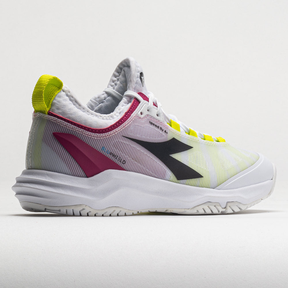 Diadora Speed Blushield Fly 4+ AG Women's  White/Black/Vivacious