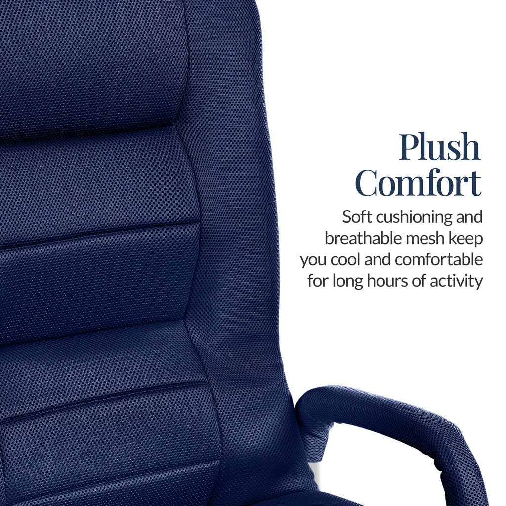 Gaming Floor Chair w/ 360-Degree Swivel, Armrest, Adjustable Backrest