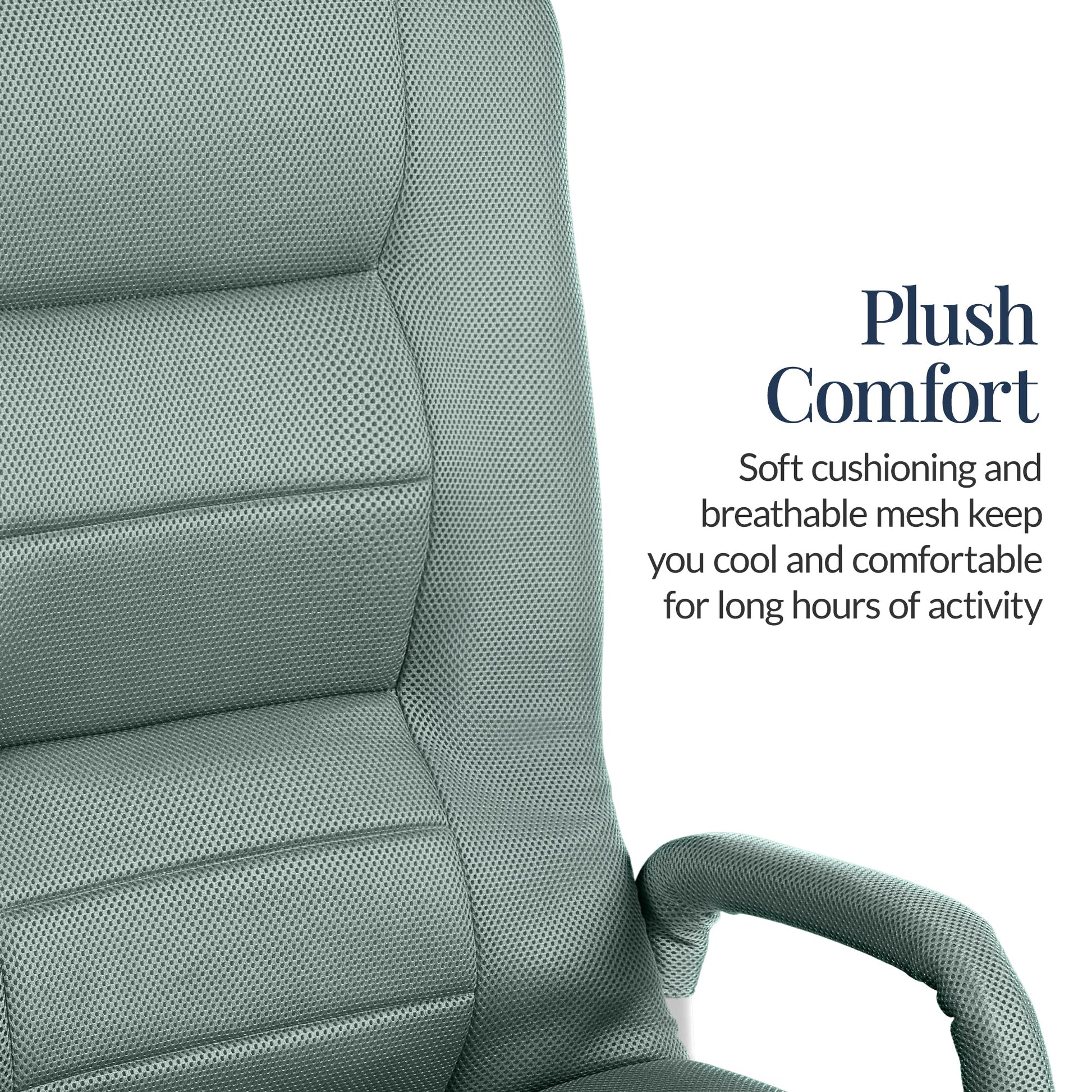 Gaming Floor Chair w/ 360-Degree Swivel, Armrest, Adjustable Backrest