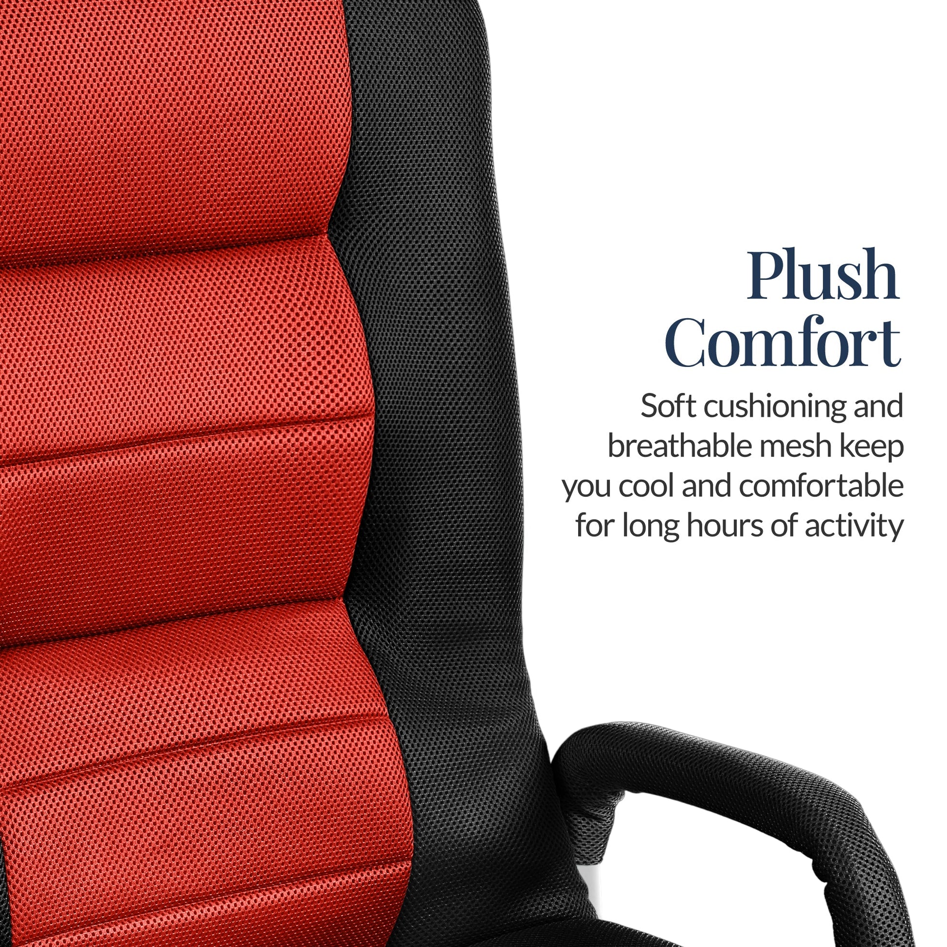 Gaming Floor Chair w/ 360-Degree Swivel, Armrest, Adjustable Backrest