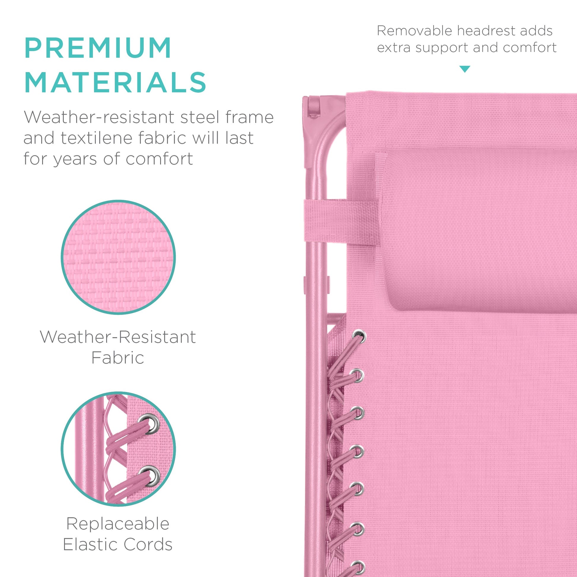 Folding Zero Gravity Recliner Patio Lounge Chair w/ Canopy, Side Tray