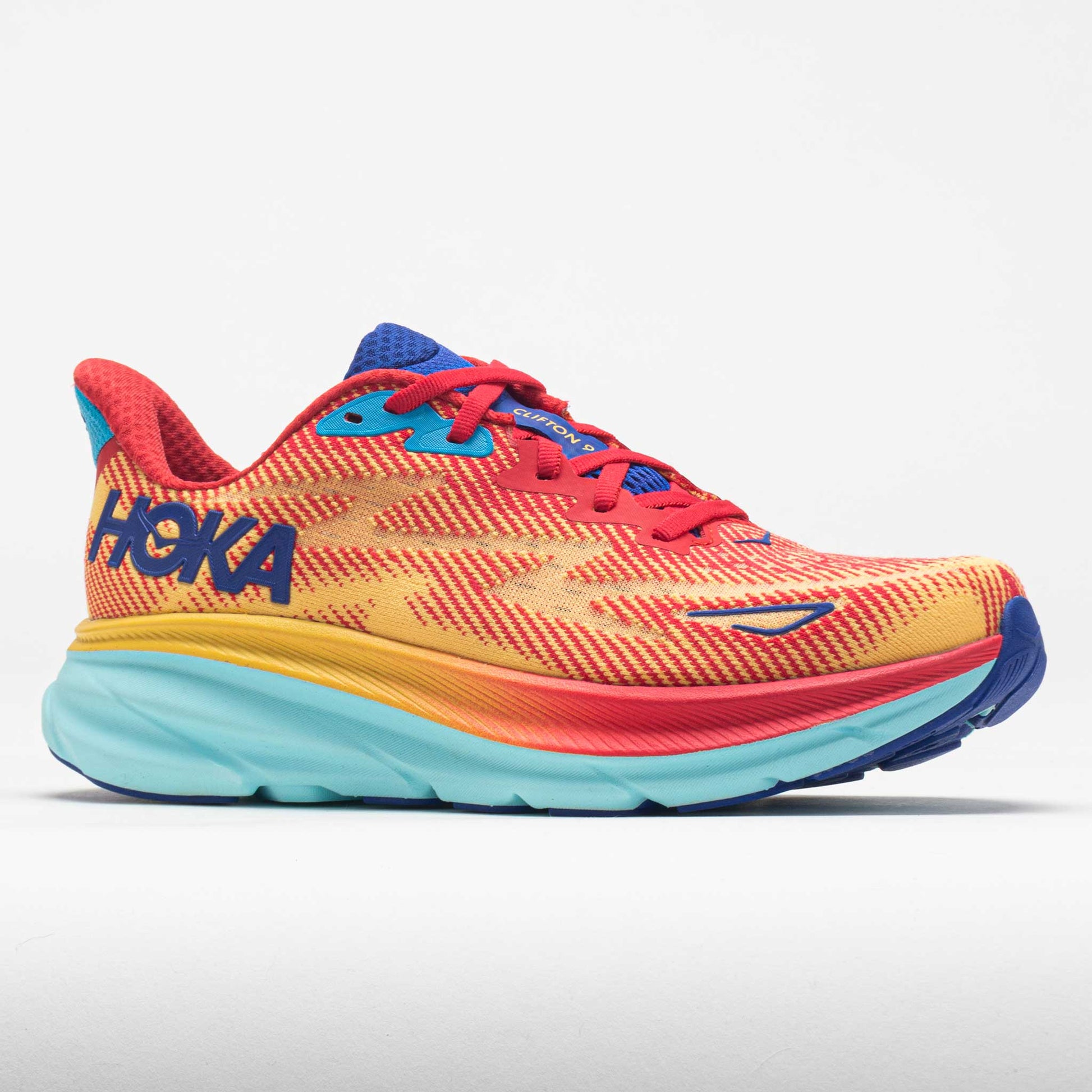 HOKA Clifton 9 Women's  Cerise/Cloudless