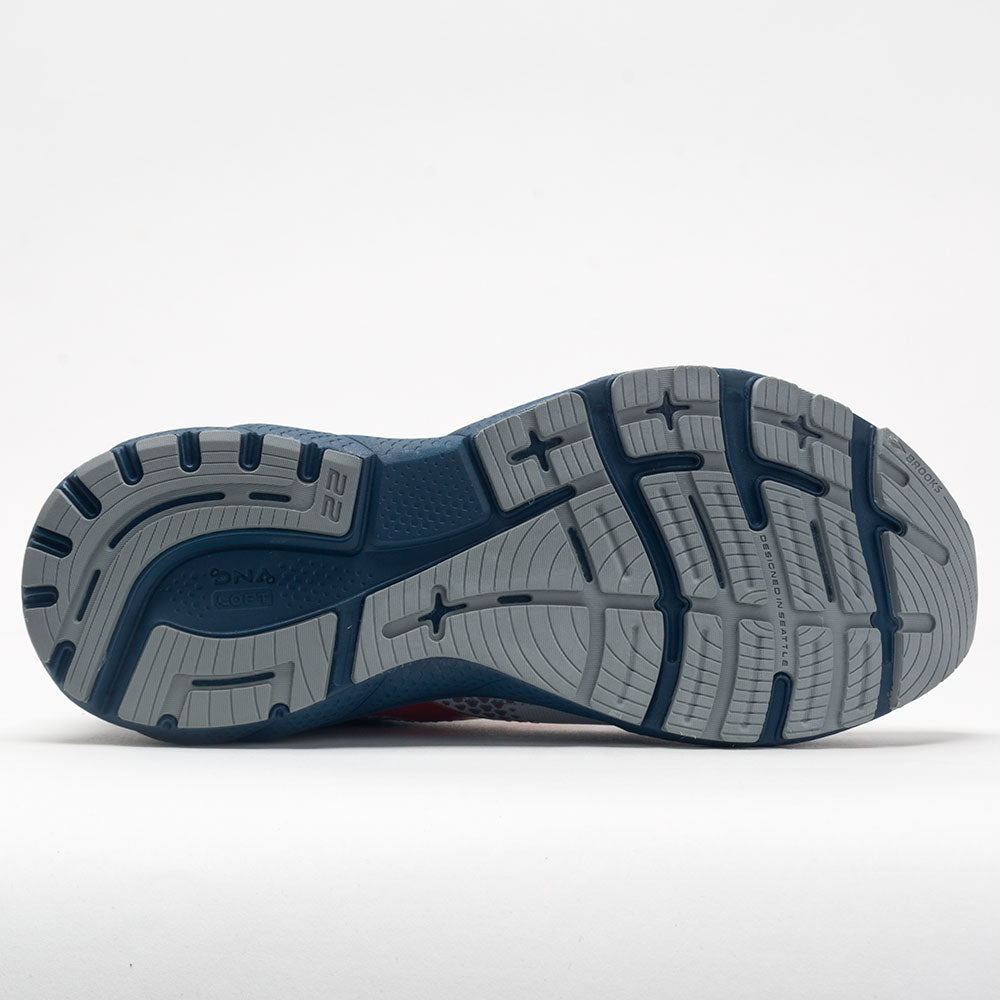 Brooks Adrenaline GTS 22 Men's  Arctic/Red/Titan