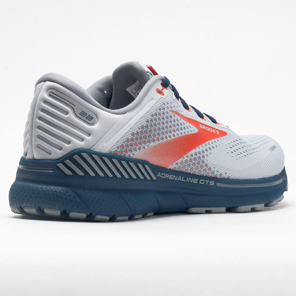 Brooks Adrenaline GTS 22 Men's  Arctic/Red/Titan