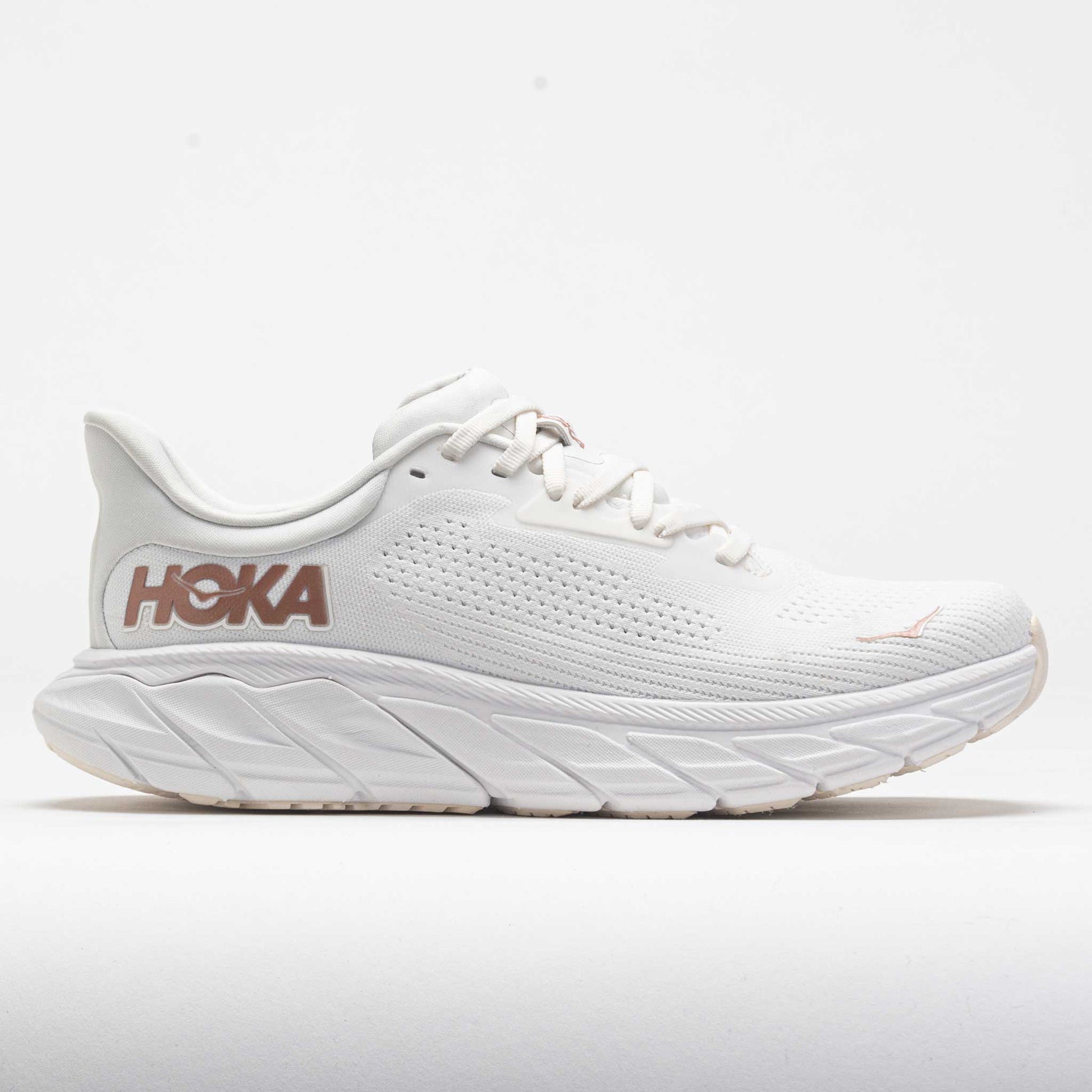 HOKA Arahi 7 Women's  Blanc de Blanc/Rose Gold