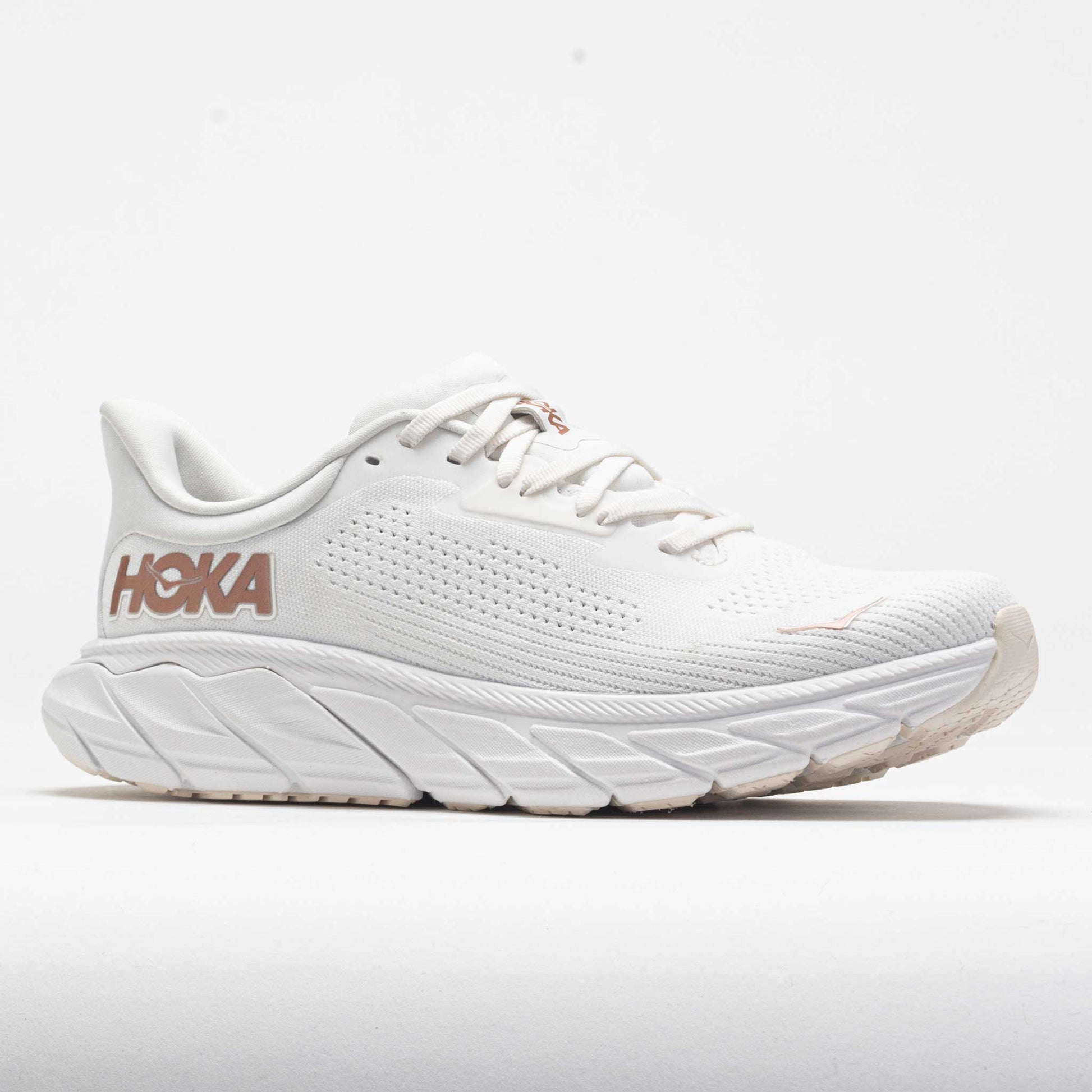HOKA Arahi 7 Women's  Blanc de Blanc/Rose Gold