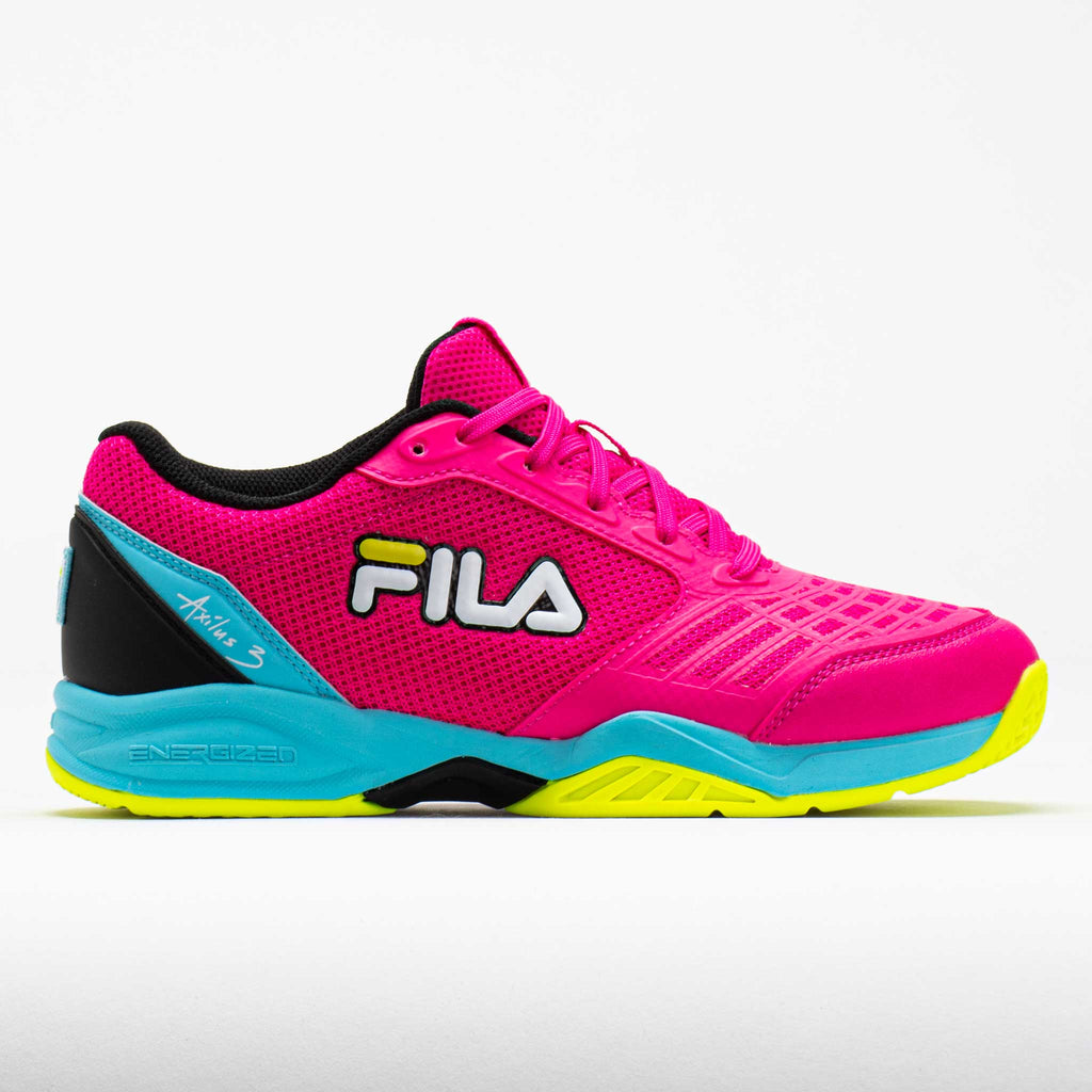 Fila Axilus 3 Junior  Pink Glo/Bluefish/Safety Yellow