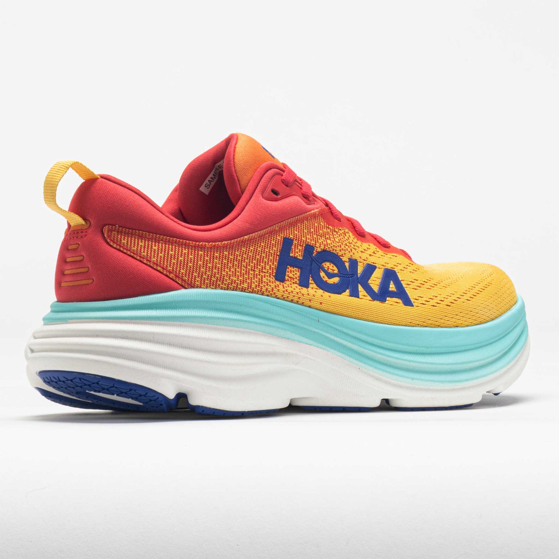 HOKA Bondi 8 Men's  Cerise/Cloudless