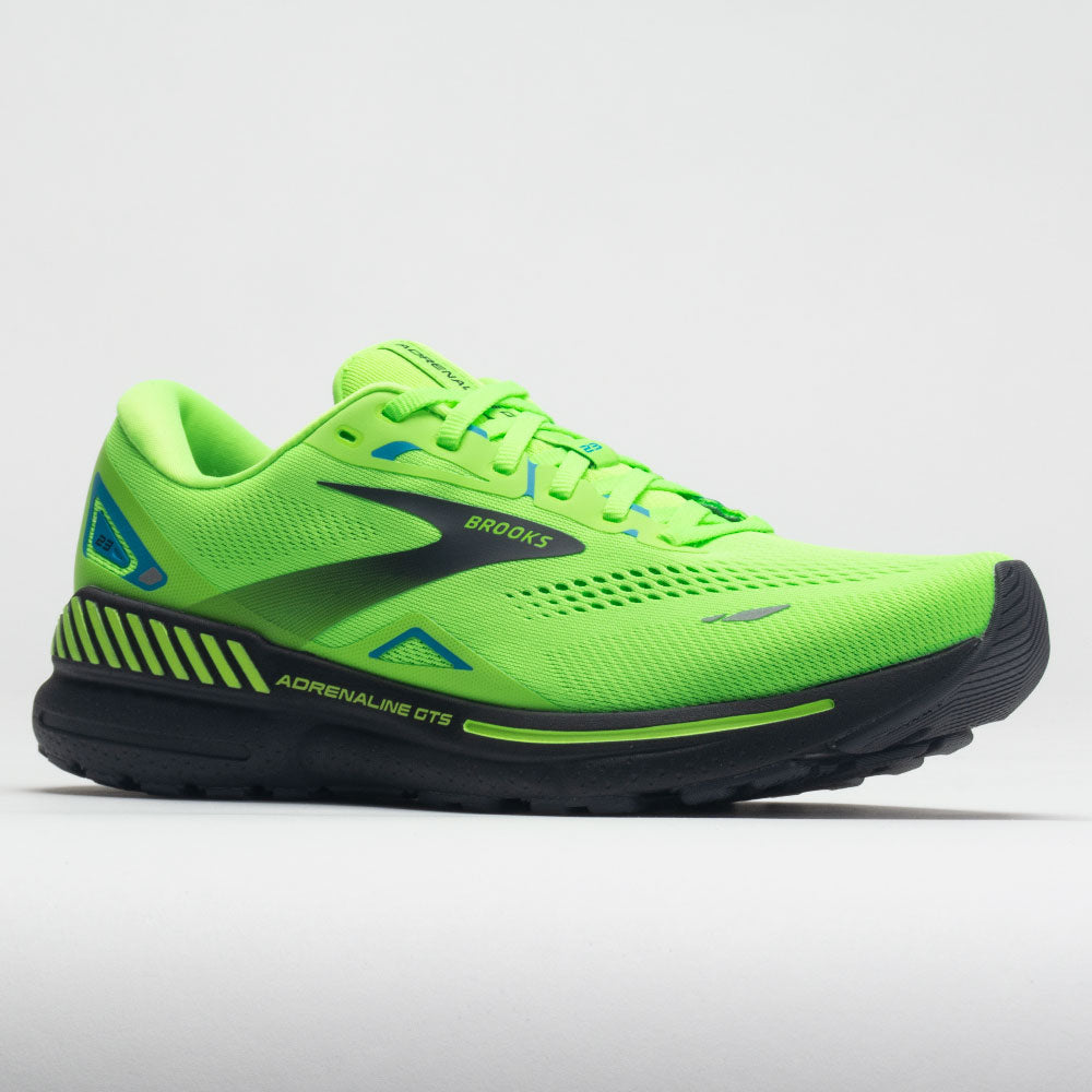Brooks Adrenaline GTS 23 Men's  Green Gecko/Grey/Atomic Blue
