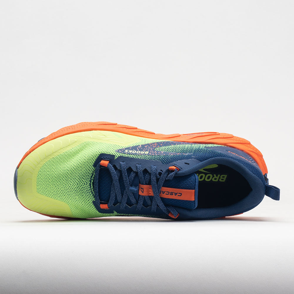 Brooks Cascadia 17 Men's  Sharp Green/Navy/Firecracker