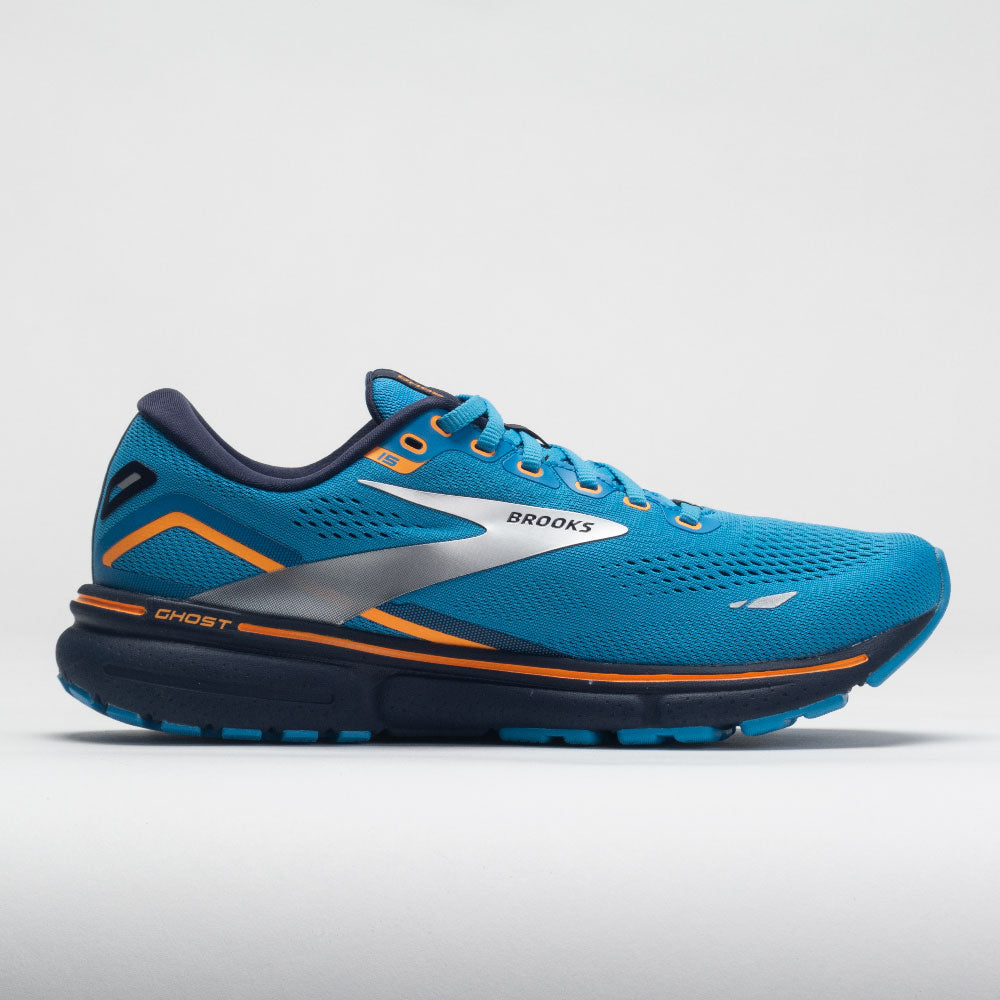 Brooks Ghost 15 GTX Men's  Blue/Peacoat/Orange