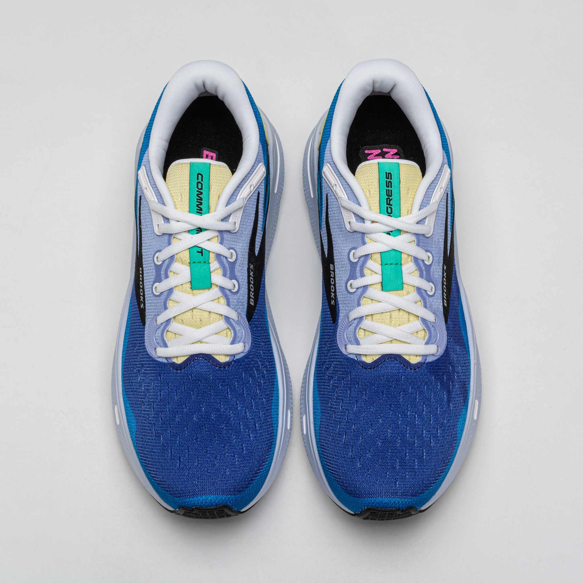 Brooks Ghost Max Men's  Damon Brown Collection Blue/Yellow/Black