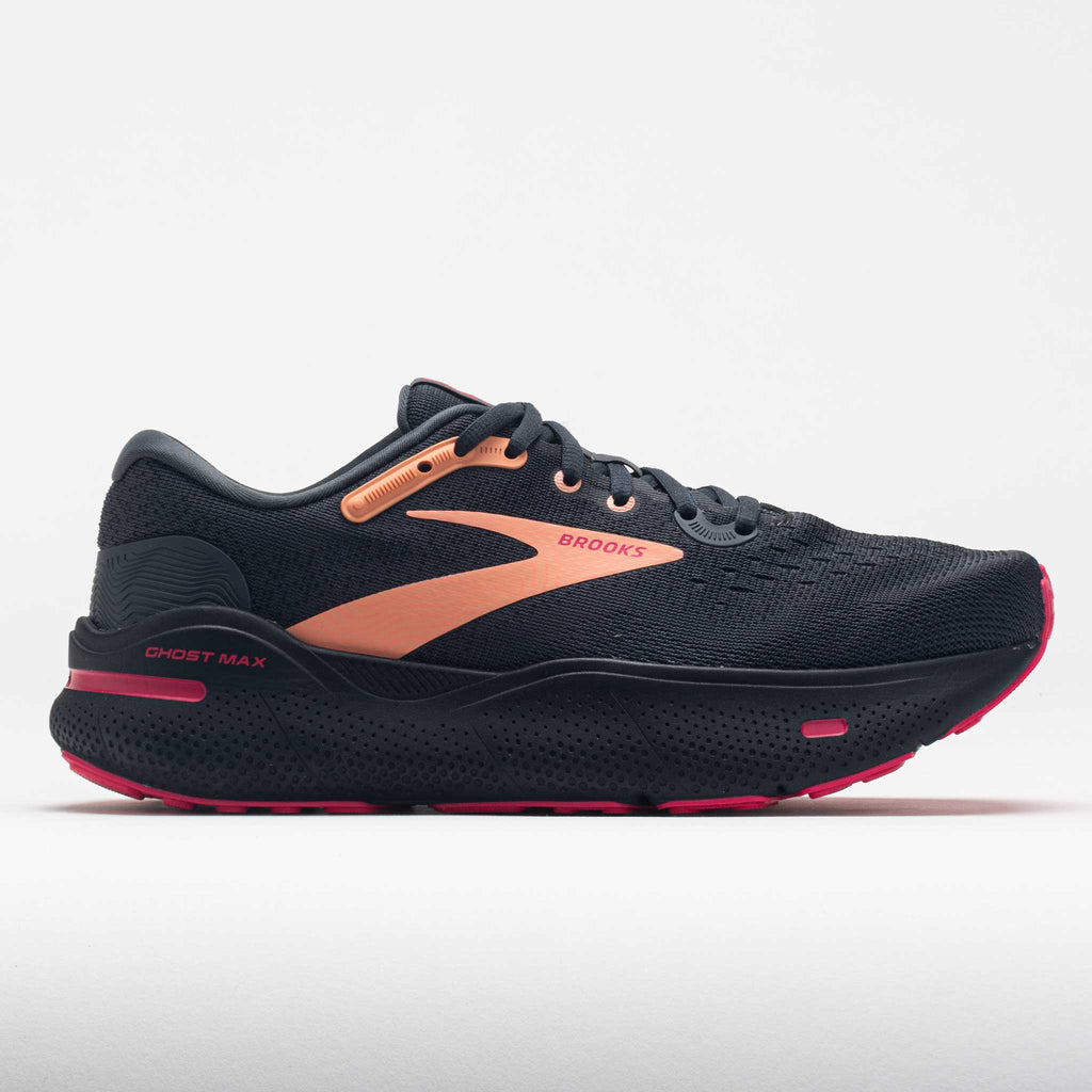 Brooks Ghost Max Women's  Black/Papaya/Raspberry