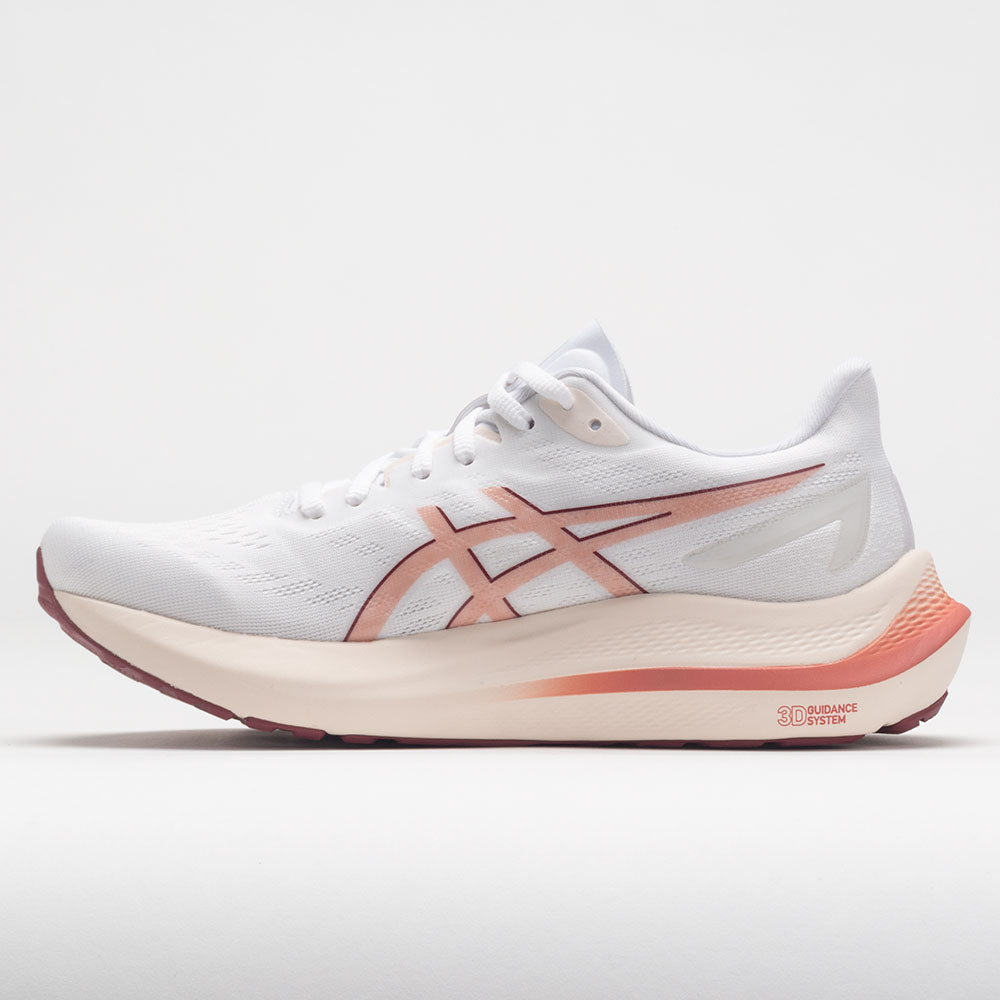 ASICS GT-2000 12 Women's  White/Light Garnet